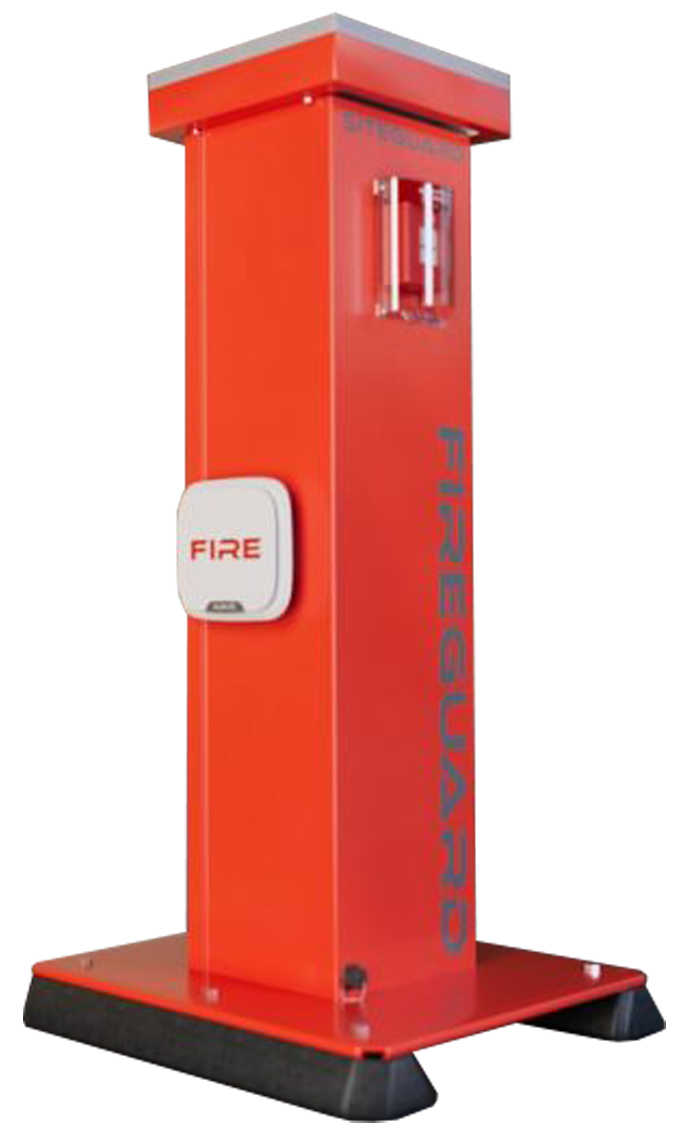 Fireguard Portable Tower with 4G Ajax Hub and Call Points