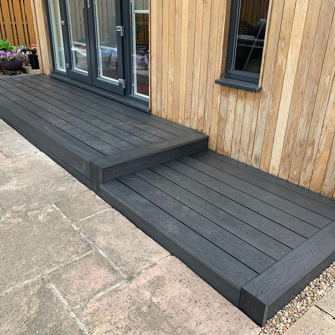 CDB Composite Decking 3.6m - Embossed Black