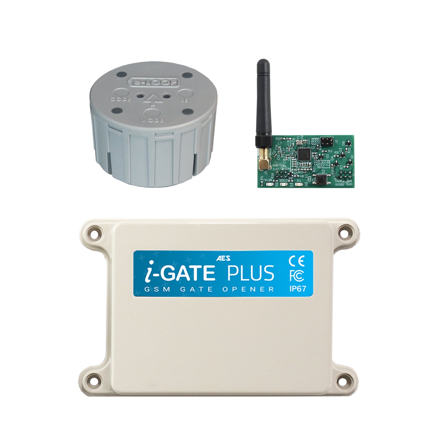 e-Loop: Inground Presence Mode with E-TRANS-Plus, I-Gate-Plus and Magnet - ASD Trade Direct