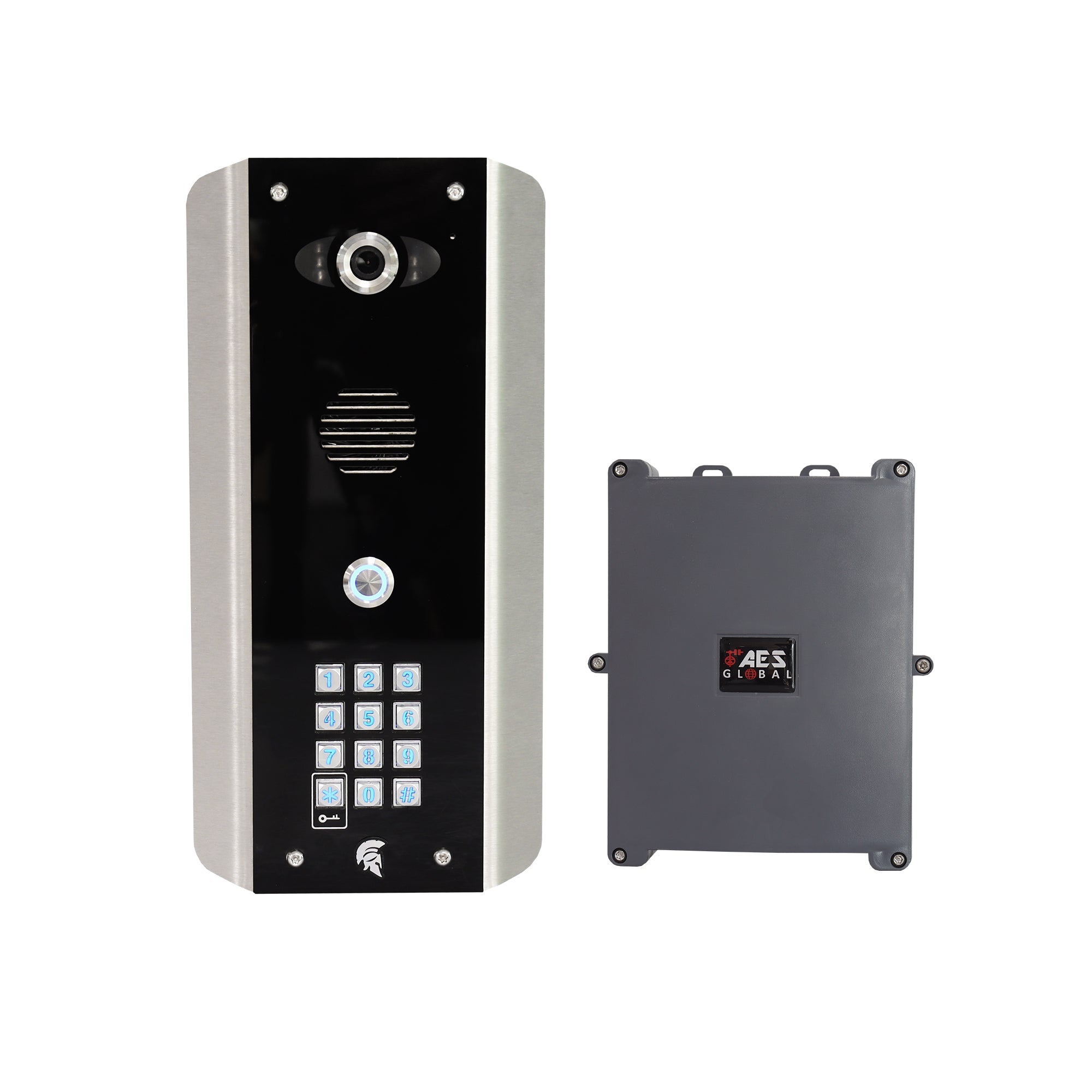 AES: Cellular Video in Architectural Black Keypad – ASD Trade Direct