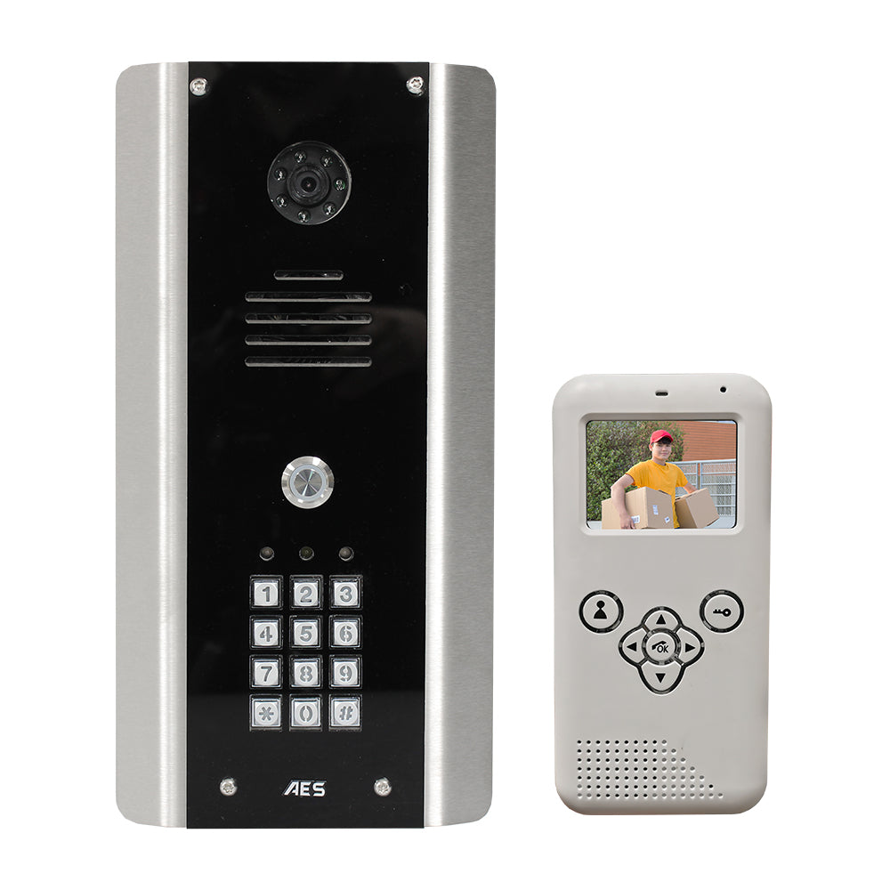 AES: 705 DECT Video in Architectural Black Keypad – ASD Trade Direct